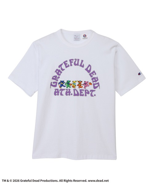 Champion(チャンピオン)の「【Champion/チャンピオン】メンズ MADE IN USA ティーテンイレブン ショートスリーブTシャツ(Tシャツ/カットソー・メンズ・ブラック/ホワイト×レッド/シルバーグレー/ホワイト・X-LARGE/LARGE/MEDIUM/SMALL)」の1枚目の写真