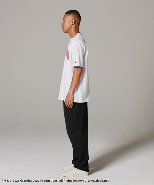 Champion(チャンピオン)の「【Champion/チャンピオン】メンズ MADE IN USA ティーテンイレブン ショートスリーブTシャツ(Tシャツ/カットソー・メンズ・ブラック/ホワイト×レッド/シルバーグレー/ホワイト・X-LARGE/LARGE/MEDIUM/SMALL)」の8枚目の写真