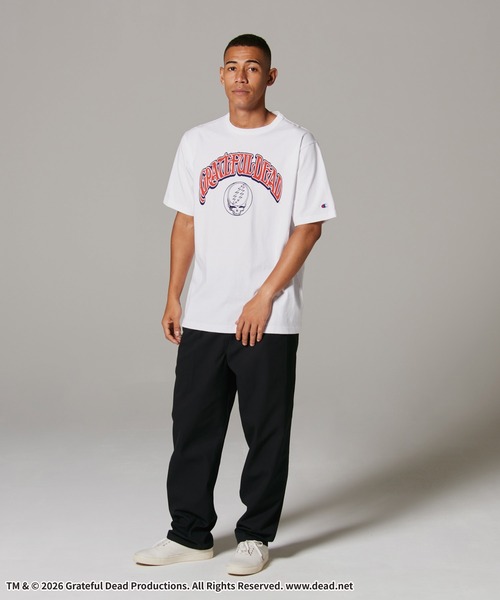 Champion(チャンピオン)の「【Champion/チャンピオン】メンズ MADE IN USA ティーテンイレブン ショートスリーブTシャツ(Tシャツ/カットソー・メンズ・ブラック/ホワイト×レッド/シルバーグレー/ホワイト・X-LARGE/LARGE/MEDIUM/SMALL)」の9枚目の写真