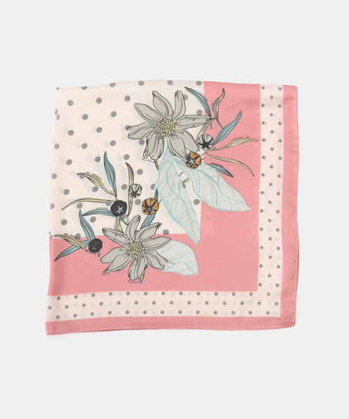 Simplicite(サンプリシテ)の「スカーフ 5(ストール/ショール・レディース・ブラック/ピンク/レッド系その他/レッド/ベージュ/イエロー・FREE)」の4枚目の写真