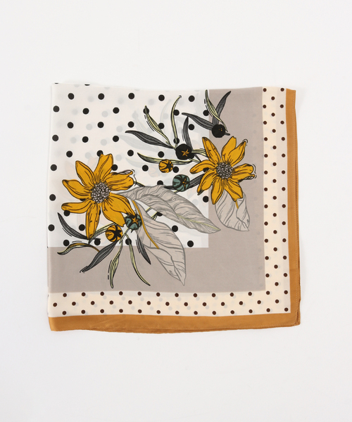 Simplicite(サンプリシテ)の「スカーフ 5(ストール/ショール・レディース・ブラック/ピンク/レッド系その他/レッド/ベージュ/イエロー・FREE)」の3枚目の写真