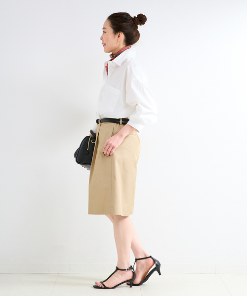 Simplicite(サンプリシテ)の「スカーフ 5(ストール/ショール・レディース・ブラック/ピンク/レッド系その他/レッド/ベージュ/イエロー・FREE)」の8枚目の写真