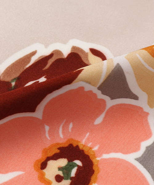 Simplicite(サンプリシテ)の「スカーフ 5(ストール/ショール・レディース・ブラック/ピンク/レッド系その他/レッド/ベージュ/イエロー・FREE)」の11枚目の写真