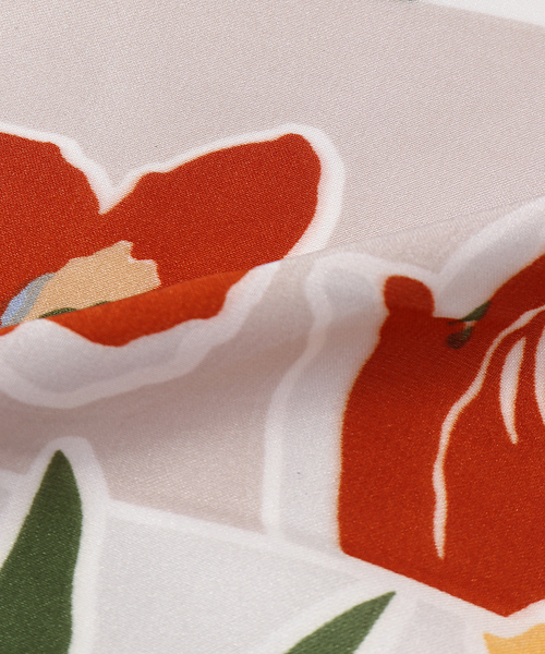 Simplicite(サンプリシテ)の「スカーフ 5(ストール/ショール・レディース・ブラック/ピンク/レッド系その他/レッド/ベージュ/イエロー・FREE)」の15枚目の写真