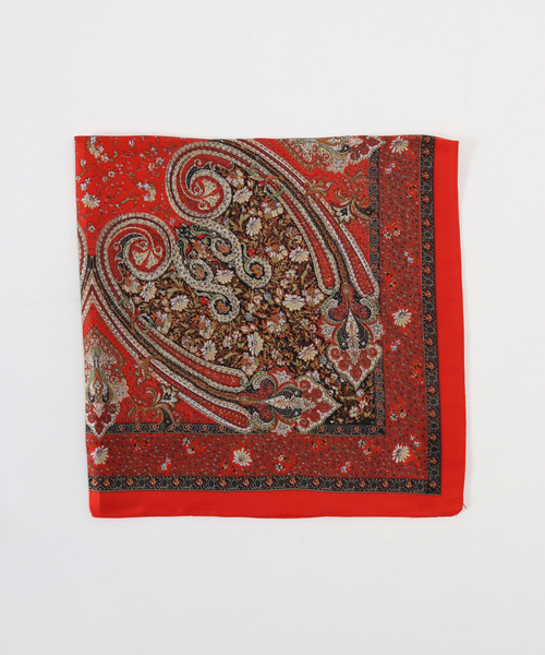 Simplicite(サンプリシテ)の「スカーフ 5(ストール/ショール・レディース・ブラック/ピンク/レッド系その他/レッド/ベージュ/イエロー・FREE)」の16枚目の写真