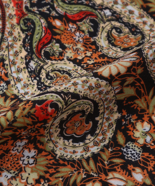 Simplicite(サンプリシテ)の「スカーフ 5(ストール/ショール・レディース・ブラック/ピンク/レッド系その他/レッド/ベージュ/イエロー・FREE)」の17枚目の写真