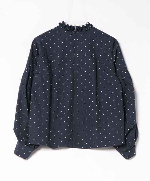 Marilyn Moon(マリリンムーン)の「tuck frill volume sleeve blouse(シャツ/ブラウス・レディース・アイボリー/ネイビー/ミント/ホワイト・FREE)」の20枚目の写真