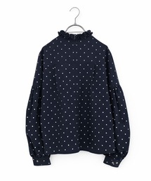 Marilyn Moon（マリリンムーン）の「tuck frill volume sleeve blouse（シャツ/ブラウス）」