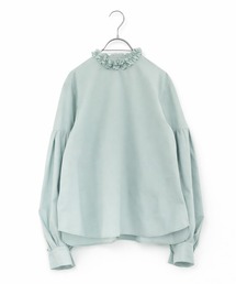 Marilyn Moon（マリリンムーン）の「tuck frill volume sleeve blouse（シャツ/ブラウス）」