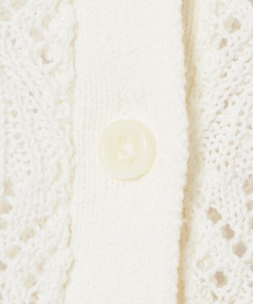 allureville（アルアバイル）の「レースニットプルオーバー（ニット/セーター・レディース・オフホワイト/ブラック・2）」の10枚目の写真
