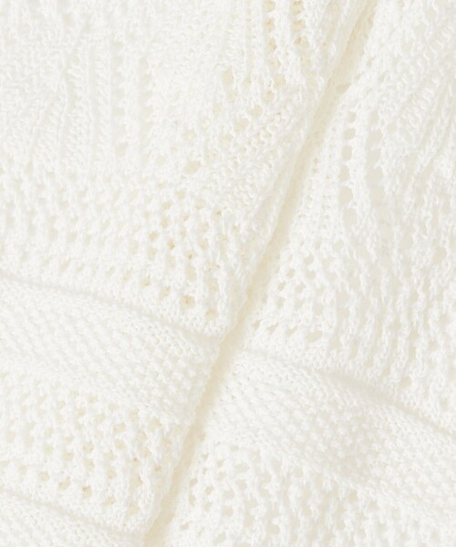 allureville（アルアバイル）の「レースニットプルオーバー（ニット/セーター・レディース・オフホワイト/ブラック・2）」の11枚目の写真