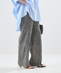 journal standard L'essage | 《追加》【WEB限定カラーあり】DEVEAUX GOLDラメモノトーンイージーパンツ(その他パンツ)