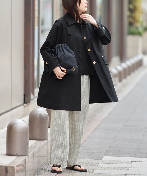journal standard L'essage（ジャーナルスタンダードレサージュ）の「《追加》DEVEAUX GOLDラメモノトーンイージーパンツ（その他パンツ・レディース・ブラック/アイボリー/ホワイト系その他/ブラック系その他・FREE）」の14枚目の写真