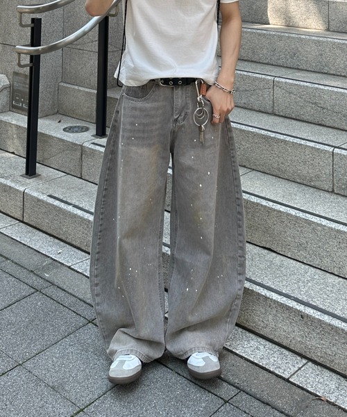 ADAMASTE(アダマスト)の「デニムパンツ(デニムパンツ・メンズ・グレー・MEDIUM)」の8枚目の写真