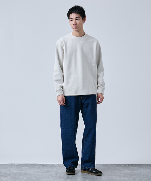 B.C STOCK(ベーセーストック)の「《追加》THERMO TEC コーデュロイプルオーバー(Tシャツ/カットソー・メンズ・アイボリー/ブラック/ベージュ・LARGE/MEDIUM)」の8枚目の写真