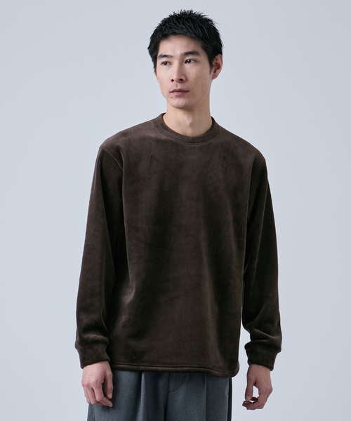 B.C STOCK(ベーセーストック)の「《追加》THERMO TEC コーデュロイプルオーバー(Tシャツ/カットソー・メンズ・アイボリー/ブラック/ベージュ・LARGE/MEDIUM)」の13枚目の写真