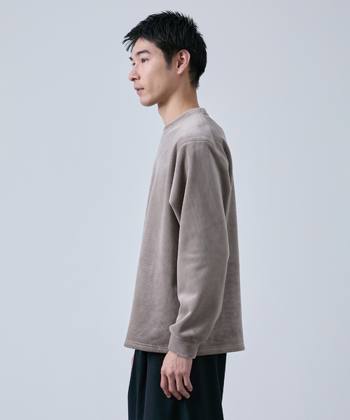 B.C STOCK(ベーセーストック)の「《追加》THERMO TEC コーデュロイプルオーバー(Tシャツ/カットソー・メンズ・アイボリー/ブラック/ベージュ・LARGE/MEDIUM)」の18枚目の写真