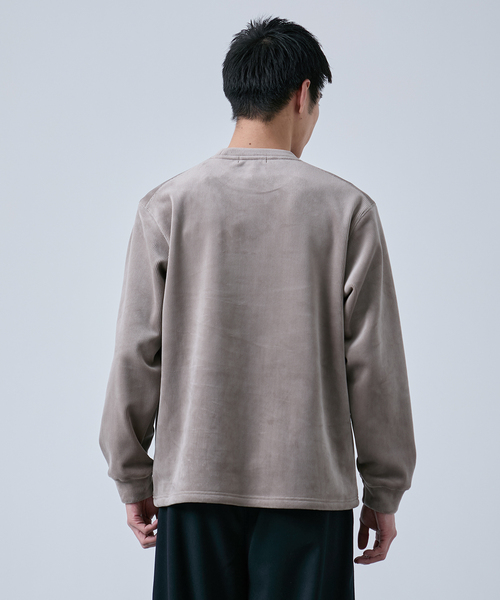 B.C STOCK(ベーセーストック)の「《追加》THERMO TEC コーデュロイプルオーバー(Tシャツ/カットソー・メンズ・アイボリー/ブラック/ベージュ・LARGE/MEDIUM)」の19枚目の写真