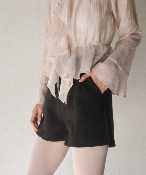 Nadana（ナダナ）の「ベルト付きショートパンツ（その他パンツ・レディース・チャコールグレー/ブラック/ブラウン・SMALL/MEDIUM）」の9枚目の写真