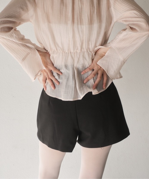 Nadana（ナダナ）の「ベルト付きショートパンツ（その他パンツ・レディース・チャコールグレー/ブラック/ブラウン・SMALL/MEDIUM）」の10枚目の写真