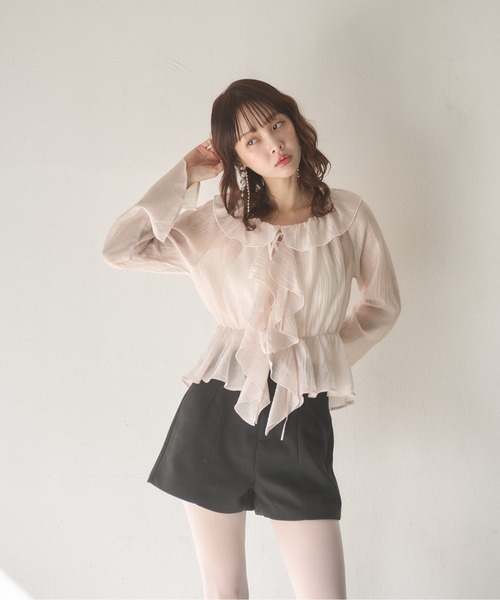 Nadana（ナダナ）の「ベルト付きショートパンツ（その他パンツ・レディース・チャコールグレー/ブラック/ブラウン・SMALL/MEDIUM）」の8枚目の写真