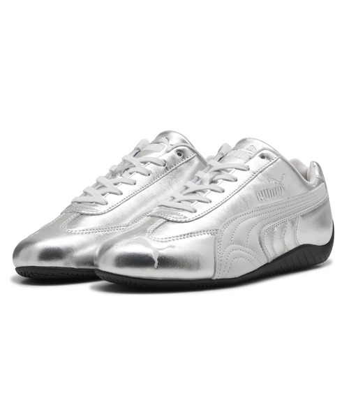 PUMA/プーマ ロープロファイルスニーカー SPEEDCAT SILVER WNS