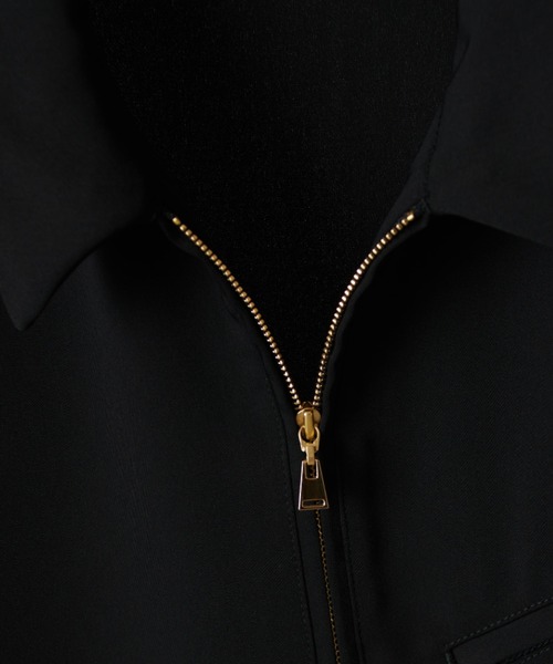 CULLNI（クルニ）の「【CULLNI exclusive for Lui's】ハーフジップ半袖ポロ（ポロシャツ・メンズ・ブラック/チャコールグレー/オフホワイト・1/2）」の14枚目の写真