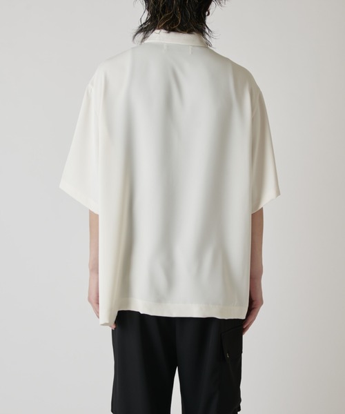 CULLNI（クルニ）の「【CULLNI exclusive for Lui's】ハーフジップ半袖ポロ（ポロシャツ・メンズ・ブラック/チャコールグレー/オフホワイト・1/2）」の19枚目の写真