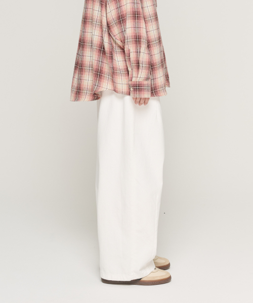 CARGOBROS FOR WOMAN(カーゴブロスフォーウィメン)の「バルーンストリングワイドコットンパンツ(ホワイト)(その他パンツ・レディース・その他・SMALL/MEDIUM/LARGE)」の4枚目の写真