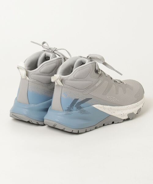 KEEN(キーン)の「TARGHEE APEX MID WP / ターギー エイペックス ミッド ウォータープルーフ / レディース ブーツ(ブーツ・レディース・グレー・23cm/23.5cm/24cm/24.5cm/25cm/25.5cm/22.5cm)」の2枚目の写真