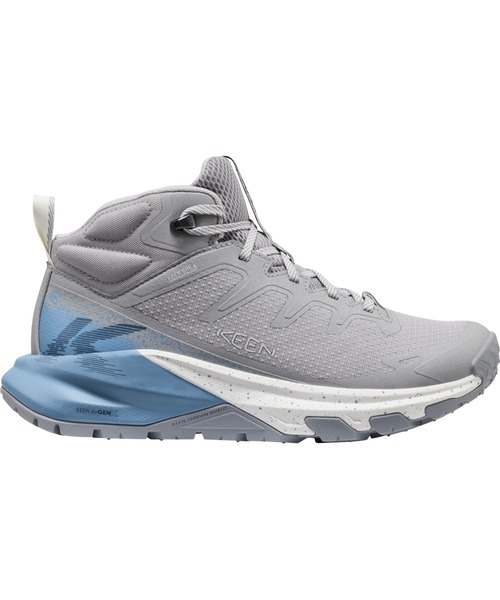 KEEN(キーン)の「TARGHEE APEX MID WP / ターギー エイペックス ミッド ウォータープルーフ / レディース ブーツ(ブーツ・レディース・グレー・23cm/23.5cm/24cm/24.5cm/25cm/25.5cm/22.5cm)」の1枚目の写真