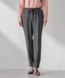 両面起毛2WAYストレッチテーパードパンツ