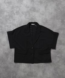 FFEIN（フェイン）の「【FFEIN（フェイン）】短丈テーラードジャケット / ジャケット レディース ポケット 短丈（テーラードジャケット）」
