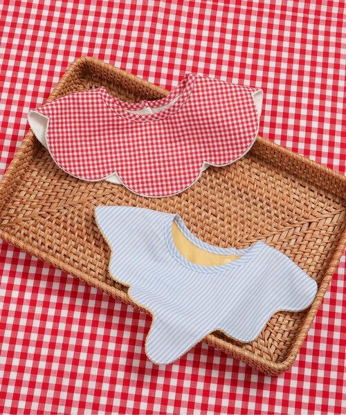 apres les cours（アプレレクール）の「【リンク】3時のおやつ柄スタイ&ロンパス セット（ロンパース・キッズ・ピンク/イエロー・80/70）」の4枚目の写真