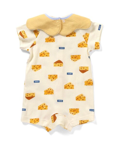 apres les cours（アプレレクール）の「【リンク】3時のおやつ柄スタイ&ロンパス セット（ロンパース・キッズ・ピンク/イエロー・80/70）」の16枚目の写真