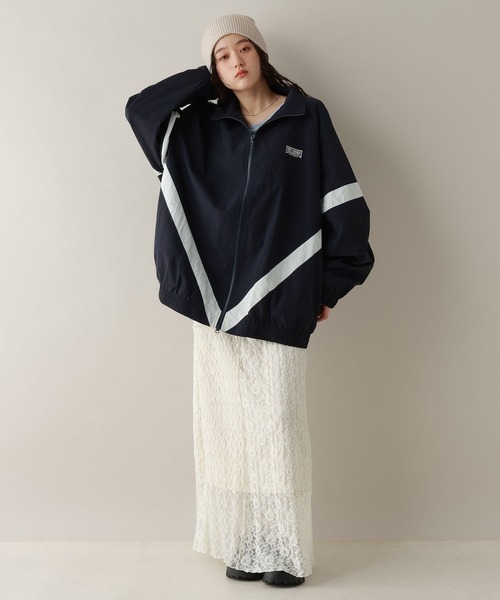 RAGEBLUE（レイジブルー）の「2WAY/パッチワークレーススカート（スカート・レディース・ホワイト/ブラック・FREE）」の7枚目の写真