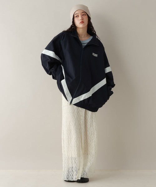 RAGEBLUE（レイジブルー）の「2WAY/パッチワークレーススカート（スカート・レディース・ホワイト/ブラック・FREE）」の8枚目の写真