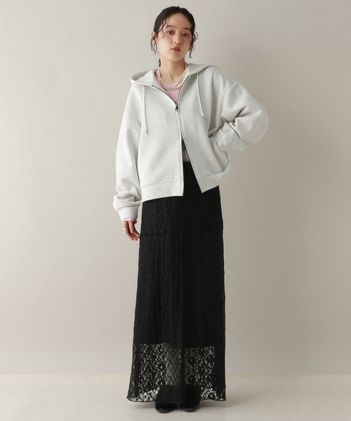 RAGEBLUE（レイジブルー）の「2WAY/パッチワークレーススカート（スカート・レディース・ホワイト/ブラック・FREE）」の16枚目の写真