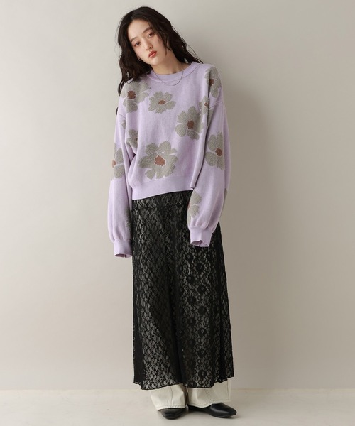 RAGEBLUE（レイジブルー）の「2WAY/パッチワークレーススカート（スカート・レディース・ホワイト/ブラック・FREE）」の20枚目の写真