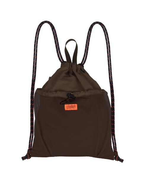 UNIVERSAL OVERALL(ユニバーサルオーバーオール)の「【UNIVERSALOVERALL / ユニバーサルオーバーオール】 フロントメッシュ ナップザック / リュック(バックパック/リュック・メンズ・モカ/オレンジ/ブラック・フリー)」の18枚目の写真