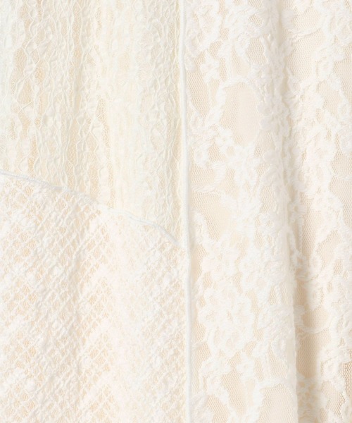 JEANASIS（ジーナシス）の「パッチワークレースパンツ/650168（その他パンツ・レディース・ブラック/ホワイト・FREE）」の11枚目の写真