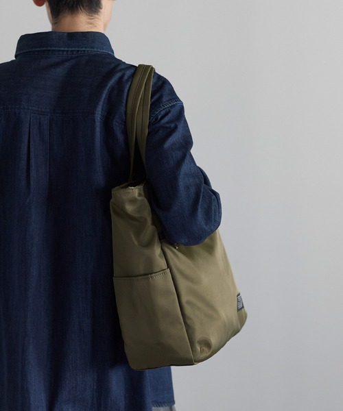 GUSCIO UOMO（グッシオ ウォーモ）の「【グッシオ　ウォーモ】ナイロントートバッグ　撥水　軽量　通学（ビジネスバッグ・メンズ・ネイビー/カーキ/ブラック・FREE）」の20枚目の写真