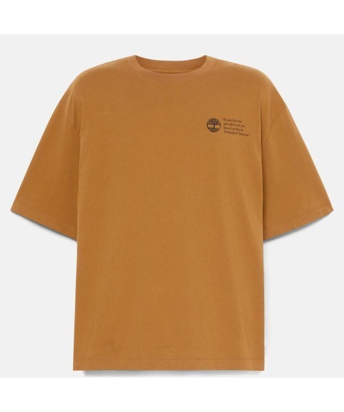 Timberland(ティンバーランド)の「アーカイブ ブーツ 半袖 Tシャツ ユニセックス(Tシャツ/カットソー・メンズ・ダークベージュ・X-LARGE/SMALL/MEDIUM/LARGE/XX-LARGE)」の5枚目の写真