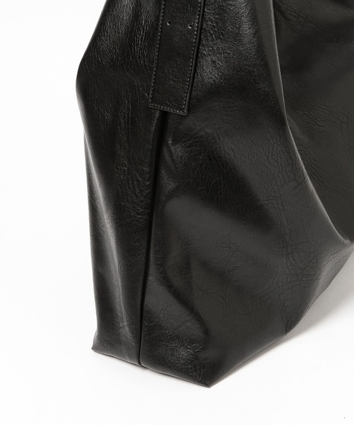 LEPSIM（レプシィム）の「2WAYビッグショルダー　643375（ショルダーバッグ・レディース・ブラック/ライトブラウン・ONE SIZE）」の11枚目の写真