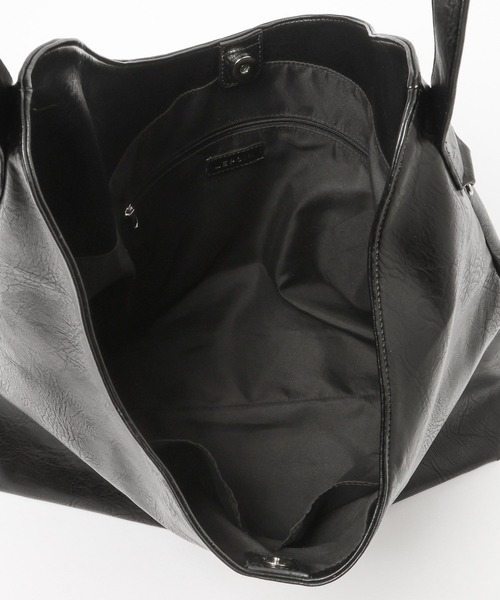 LEPSIM（レプシィム）の「2WAYビッグショルダー　643375（ショルダーバッグ・レディース・ブラック/ライトブラウン・ONE SIZE）」の13枚目の写真