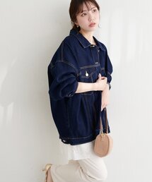 natural couture | ビッグシルエットデニムジャケット(デニムジャケット)