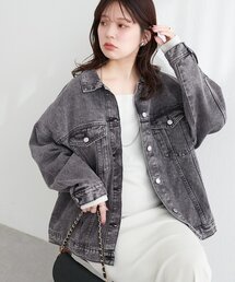 natural couture | ビッグシルエットデニムジャケット(デニムジャケット)