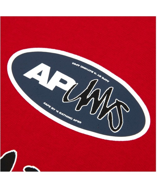 AAPE BY A BATHING APE(エーエイプバイアベイシングエイプ)の「AAPE BASIC TEE(Tシャツ/カットソー・メンズ・ブルー系その他2/ワインレッド・LARGE/MEDIUM/X-LARGE/SMALL)」の9枚目の写真
