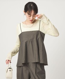 green label relaxing（グリーンレーベルリラクシング）の「FAbRICA キャミソール（キャミソール）」