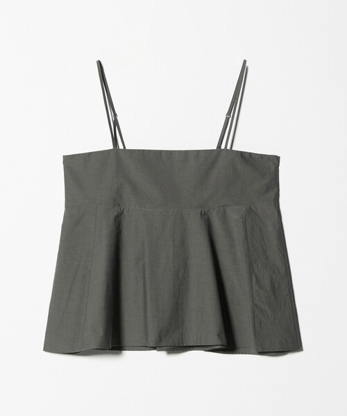 green label relaxing（グリーンレーベルリラクシング）の「FAbRICA キャミソール（キャミソール・レディース・ダークグレー/ナチュラル/ライトピンク・FREE）」の2枚目の写真